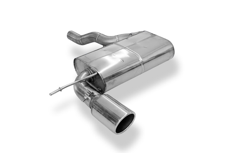 Fox Sportuitlaat Mini Cooper F56 en F57 - 3-deurs achterdemper - 1x100 Type 16P