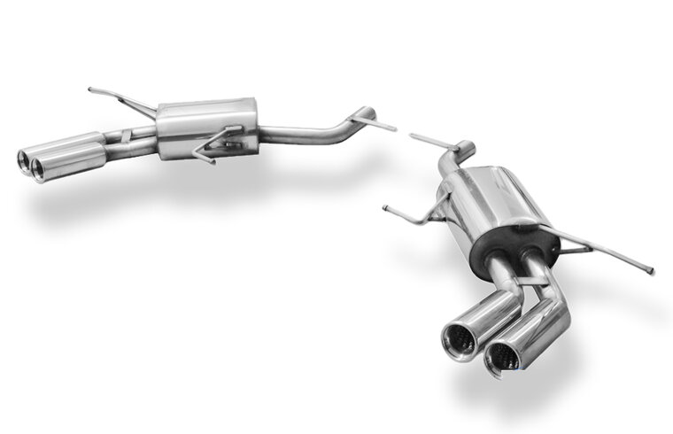 Fox Sportuitlaat Mercedes GL-Klasse X164 achterdemper rechts/links - 2x76 type 13 rechts/links
