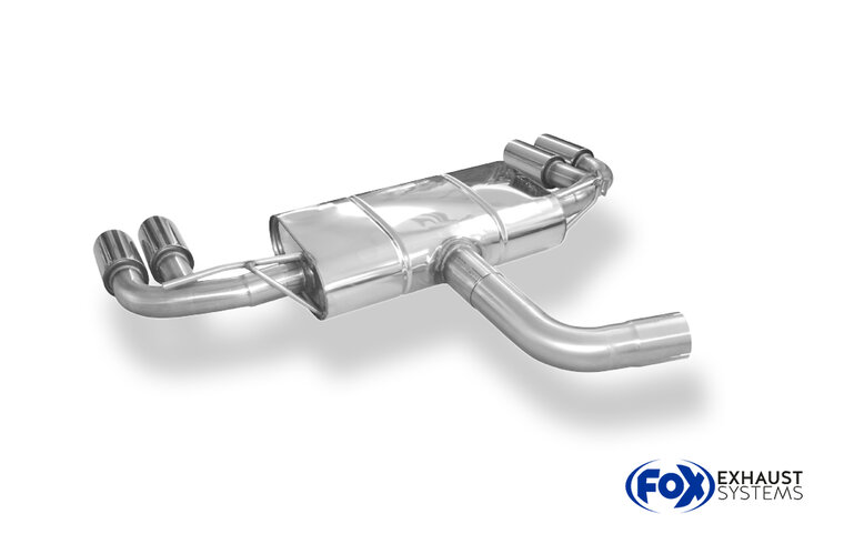 Fox Sportuitlaat VW Golf VII - Onafhankelijke wielophanging, achterdemper rechts/links - 2x80 Type 16 rechts/links