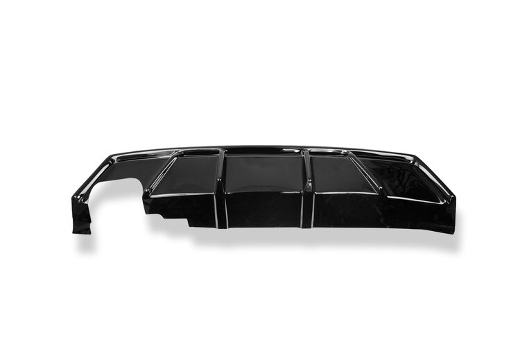 Fox Sportuitlaat Seat Ibiza V - KJ Rieger achterdiffuser met uitsparing voor sportuitlaat links