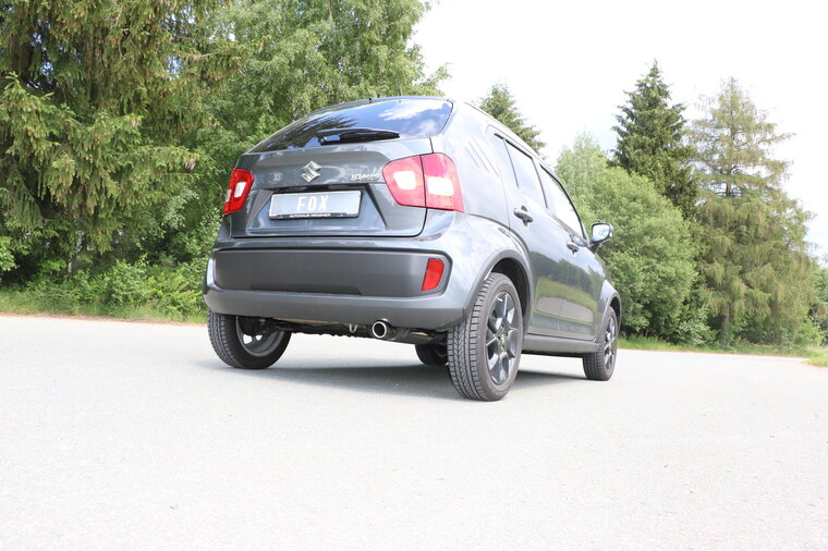 Fox Sportuitlaat Suzuki Ignis III - Voorwielaandrijving, achterdemper - 1x76 Type 16