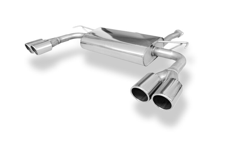 Fox Sportuitlaat Hyundai ix35 achterdemper, rechter/linker uitgang - 2x80 type 16 rechts/links