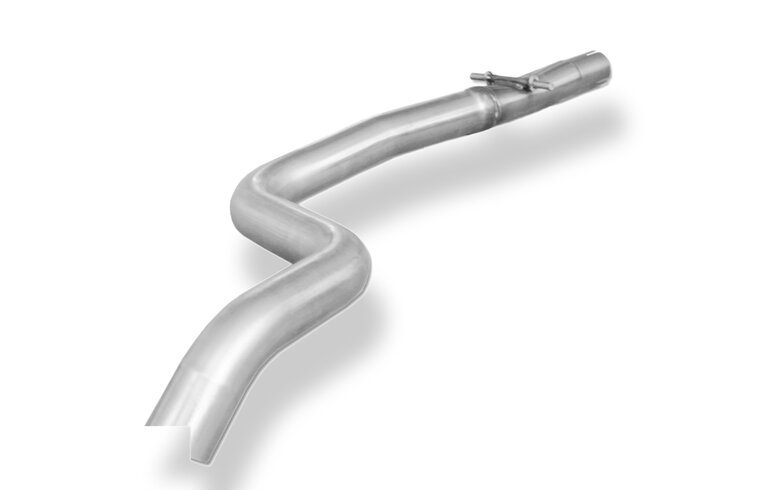 Fox Sportuitlaat Vervangingspijp voor de voordemper van de VW Kever Type 1C/ 9C/ 1Y - Pijpdiameter: 63,5 mm