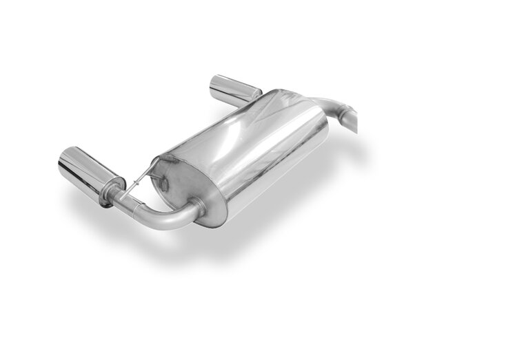 Fox Sportuitlaat Ford Kuga achterdemper, rechter/linker uitlaat - 1x100 Type 16 rechts/links