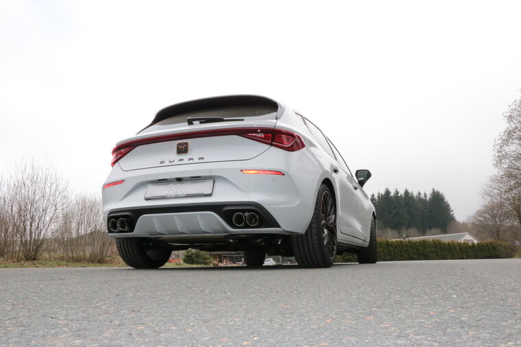 Fox Sportuitlaat Cupra Leon 4x2 - KL uitlaatdemper rechts/links - 2x80 type 25 rechts/links