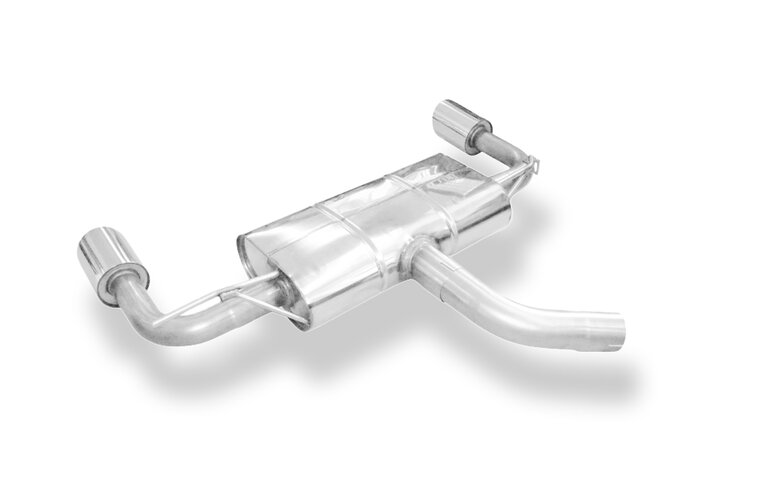 Fox Sportuitlaat Seat Leon 5F - Onafhankelijke wielophanging facelift, uitlaatdemper rechts/links - 1x100 type 25 rechts/links voor Rieger bumper