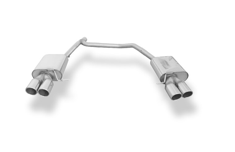 Fox Sportuitlaat Seat Leon 5F ST - Onafhankelijke wielophanging, achterdemper rechts/links - 2x90 Type 16 rechts/links