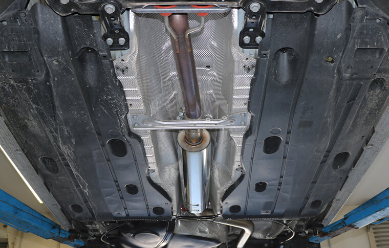 Fox Sportuitlaat Seat Leon 5F ST - Cupra 300 voordemper 70 mm
