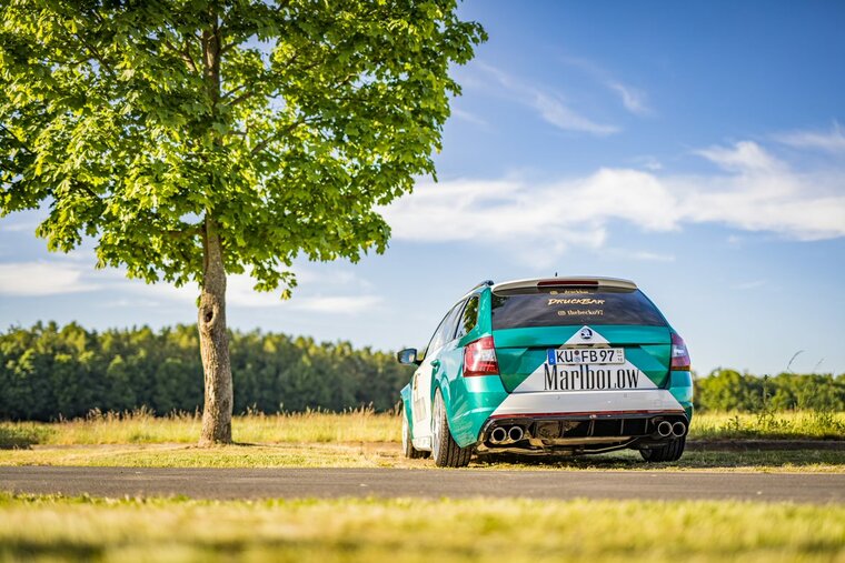 Fox Sportuitlaat Skoda Octavia 5E RS - TDI - 4x4 Half uitlaatsysteem rechts/links vanaf katalysator - 2x90 Type 25 rechts/links
