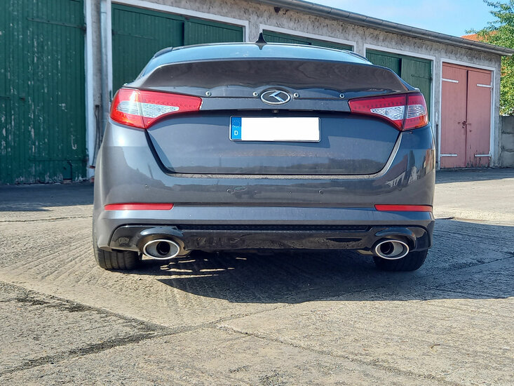 Fox Sportuitlaat Kia Optima TF achterdemper rechts/links - 160x90 type 38 rechts/links