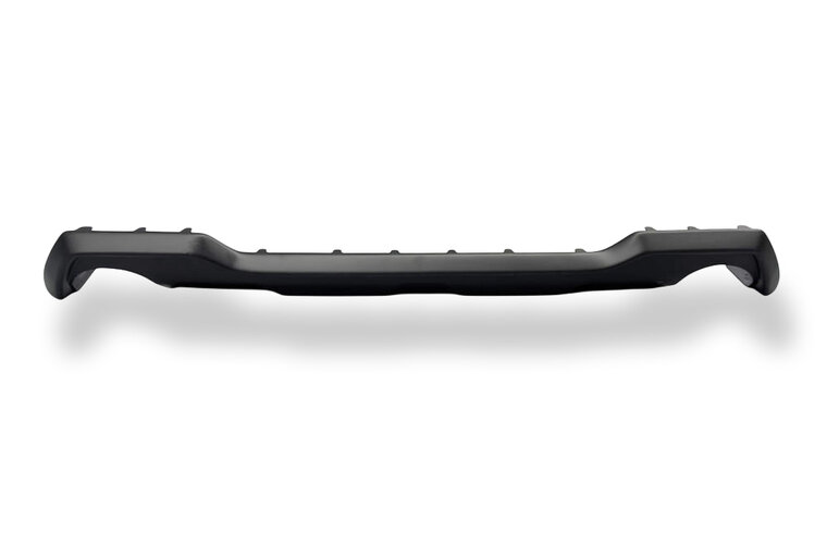 Fox Sportuitlaat Subaru Outback BT achterdiffuser-inzetstuk, matzwart ABS, met ovale uitlaatuitsparingen links en rechts voor uitlaatpijpen van 140x90 mm.