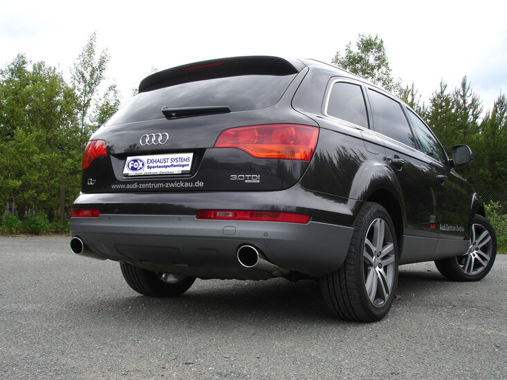Fox Sportuitlaat Audi Q7 - Set uitlaatpijpen (4L) voor clipmontage - 129x106 Type 32 Rechts/Links