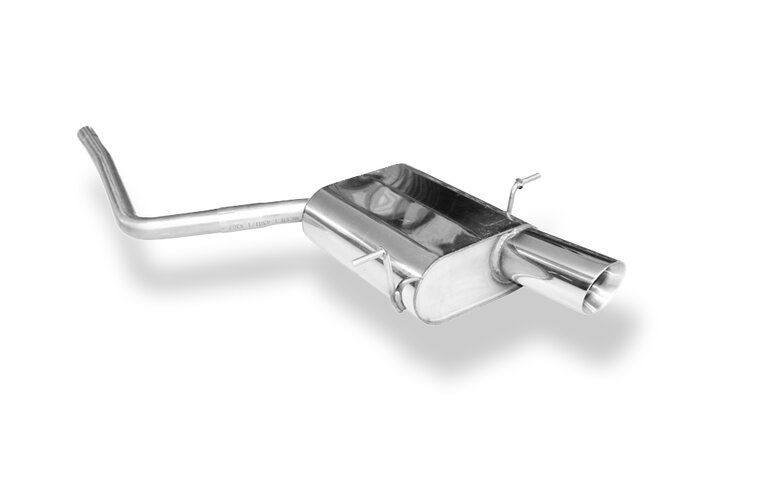 Fox Sportuitlaat Mini One R57 - Achterdemper voor cabriolet - 1x90 Type 25