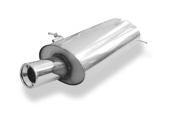 Fox Sportuitlaat VW Sharan Type 7M Achterdemper - 1x90 Type 13