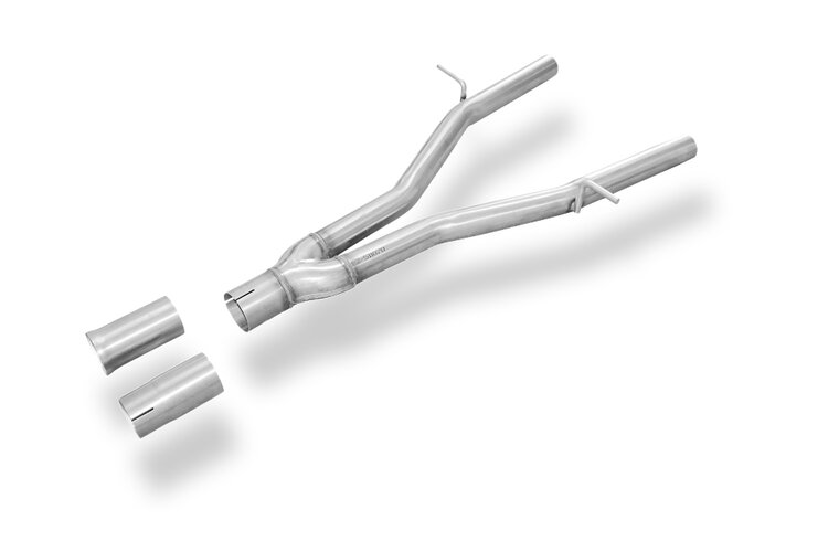 Fox Sportuitlaat Mercedes SLK Type 172 Y-adapter 4-cilinder