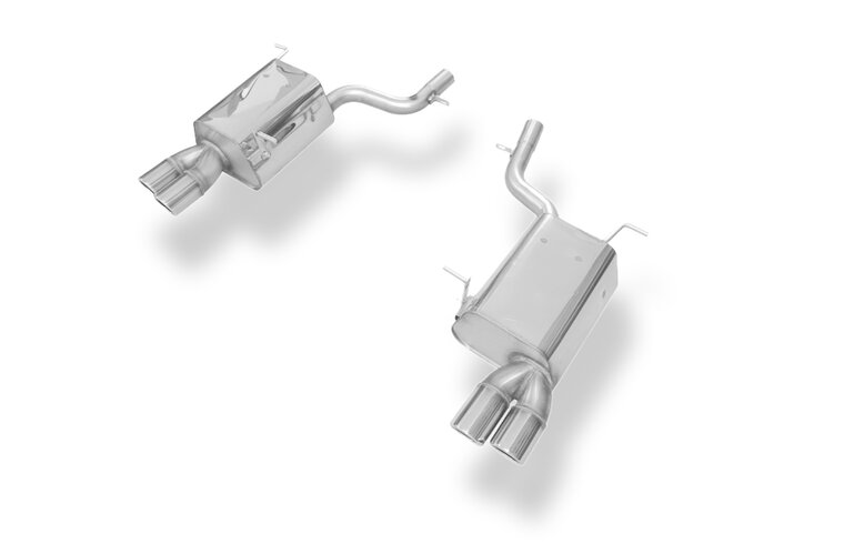 Fox Sportuitlaat Mercedes SLK Type 172 - AMG Line Achterdemper rechts/links - 2x76 Type 16 rechts/links