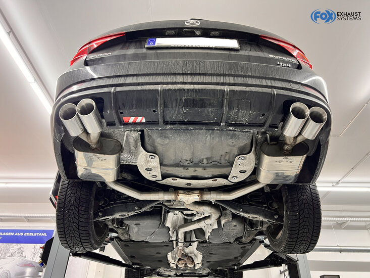 Geschikt voor: Skoda Superb III (2015-...) 2.0l 200/206kW zonder uitlaatklep