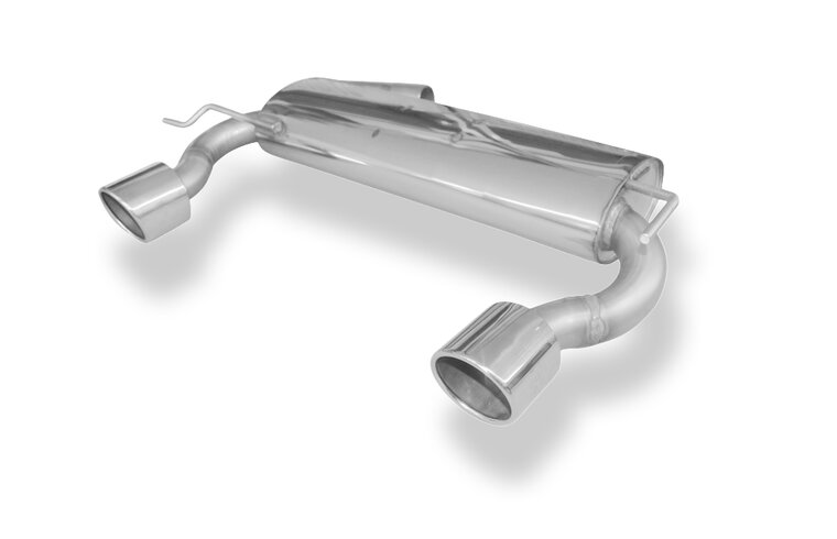 Fox Sportuitlaat Audi TT Type 8N quattro achterdemper, rechter/linker uitlaat - 1x100 Type 16 rechts/links
