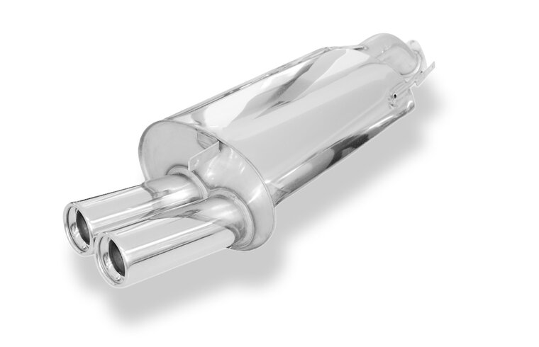 Fox Sportuitlaat Volvo V40/S40 achterdemper - 2x80 Type 13