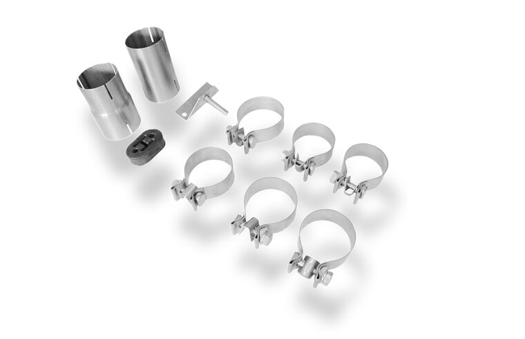 Fox Sportuitlaat FOX sportuitlaat geschikt voor BMW X3 F25 - 35i/35d achterdemper, rechter/linker uitlaat - 2x90 type 25 rechts/links