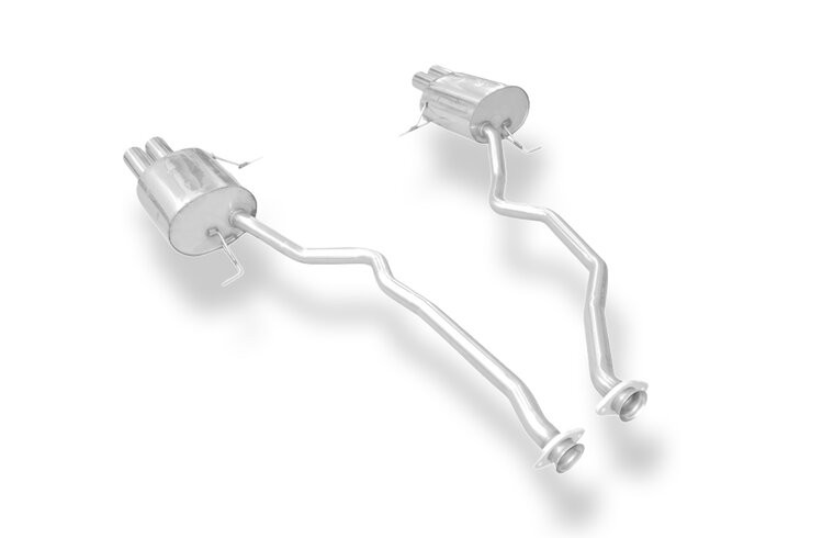 Fox Sportuitlaat FOX sportuitlaat geschikt voor BMW X5 E53 achterdemper rechts/links - 2x76 type 13 rechts/links