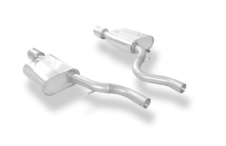 Fox Sportuitlaat Jaguar XE achterdemper rechts/links - 1x100 type 25 rechts/links