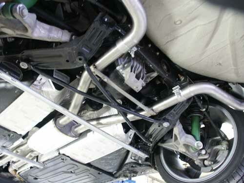Fox Sportuitlaat Jaguar XF CC9 - Benzine Voordemper