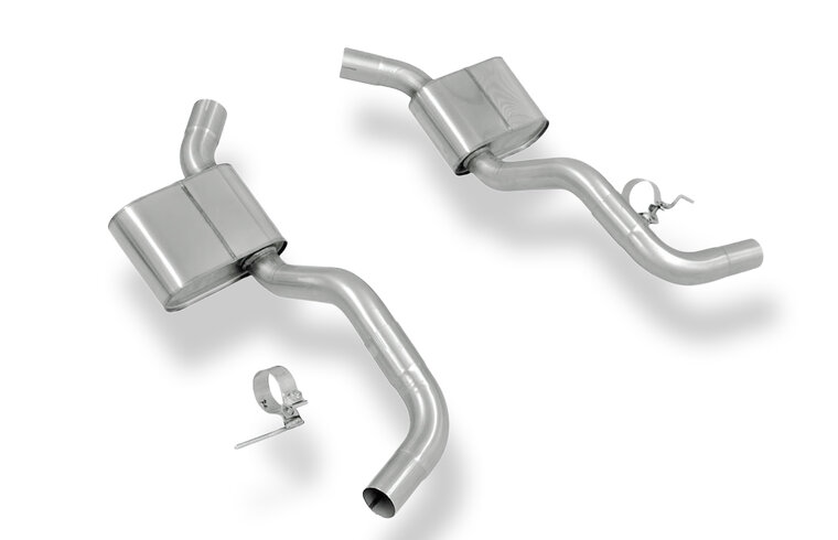 Fox Sportuitlaat Jaguar XK8/ XKR Type QEV/ QDV middendemper rechts/links &Oslash;63,5