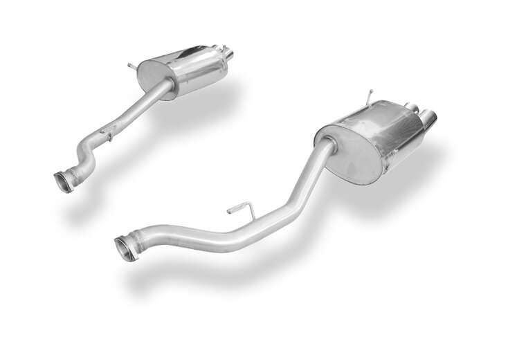 Fox Sportuitlaat FOX Sport uitlaat geschikt voor BMW Z3 M achterdemper rechts/links - 2x76 Type 13 rechts/links