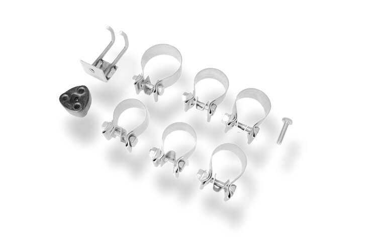 Fox Sportuitlaat FOX sportuitlaat geschikt voor BMW Z4 E85, achterdemper, rechter/linker uitlaat, inclusief Y-verbindingspijp 2x50mm - 2x76mm, type 17 rechts/links