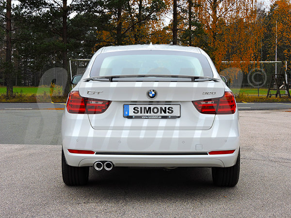 Simons Sportuitlaat BMW 3-serie GT [F34] tot bouwjaar 06/2015