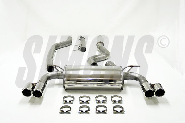 Simons Sportuitlaat BMW 3-serie GT [F34] tot bouwjaar 06/2015
