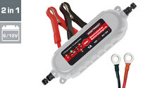 Volautomatische 5-staps acculader met 1A laadstroom