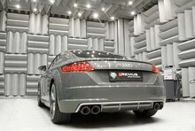 Audi TTS [8S] Quattro Cabrio Remus einddemper L/R dubbele uitgangen