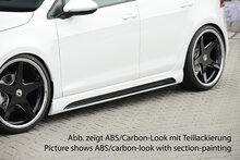 Rieger side skirt rechts VW golf 7 gtd r gti