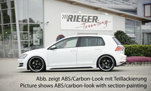 Rieger side skirt rechts VW golf 7 gtd r gti