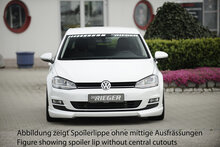 Rieger spoilerlip ABS plastic VW golf 7