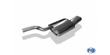 Fox uitlaat VW Passat 3C/ 3C CC einddemper &Oslash; 63.5mm - 160x80 Typ 53