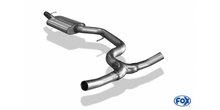Fox uitlaat VW Passat 3C 4-Motion - 3.2l middendemper inclusief Y-Adapter