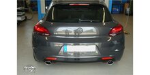 Fox uitlaat VW Scirocco - 13 - R einddemper uitgang rechts/links - 115x85 Typ 32 rechts/links