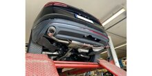 Fox uitlaat VW Touareg Typ CR7 einddemper uitgang rechts/links - 1x114 Typ 25 rechts/links