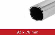 Remus uitlaat BMW 3-Serie [E46] Compact Einddemper met eindstyling