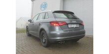 Audi A3 - 8V Sportback einddemper eenzijdig - 2x80  25