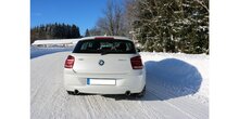 BMW F20/F21 - 120d einddemper dwars uitgang rechts/links - 1x90  25 rechts/links