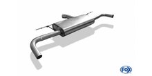 Mondeo V Hatchback/ Tournament/ sedan einddemper dwars uitgang rechts/links - uitgang de uitlaat in de originele bumper