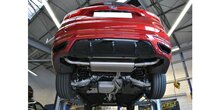Mondeo V Hatchback/ Tournament/ sedan einddemper dwars uitgang rechts/links - uitgang de uitlaat in de originele bumper
