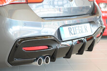 Rieger Tuning diffuser BMW 1-serie F20 alleen voor M-Serie achterskirt, niet M135i / M140i