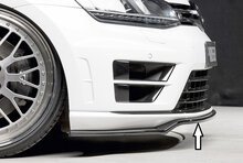 Rieger Tuning splitter voorbumper VW Golf 7 voor originele voorbumper