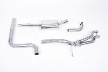 Milltek Cat-back Ford Fiesta Mk7/Mk7.5 1.0T EcoBoost (100/125/140pk)