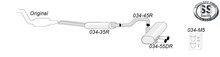 Simons Cat-back BMW 325/330i Sedan/Touring/Coup&eacute; [E90/91/92] 2005-2/2007